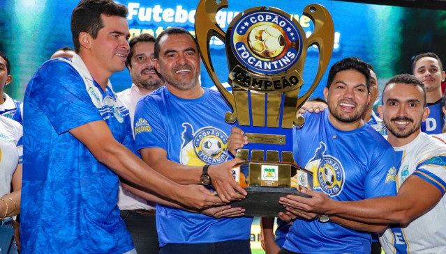 Governador Wanderlei Barbosa lança a 5ª edição do Copão Tocantins, considerada a maior competição de futebol amador do Brasil, que contará com oito regionais e mais de R$ 240 mil em premiações - Foto: Adilvan Nogueira/Governo do Tocantins