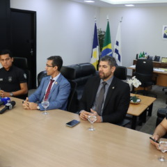 Os detalhes da investiga&ccedil;&atilde;o, denominada Opera&ccedil;&atilde;o Vigilante, foram apresentados em coletiva de imprensa - Foto: Jo&atilde;o Guilherme Lobasz/Governo do Tocantins