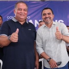 Nova sede da PM e Lago municipal: Eduardo Gomes e Wanderlei entregam obras em Formoso e refor&ccedil;am agenda de seguran&ccedil;a e infraestrutura no interior