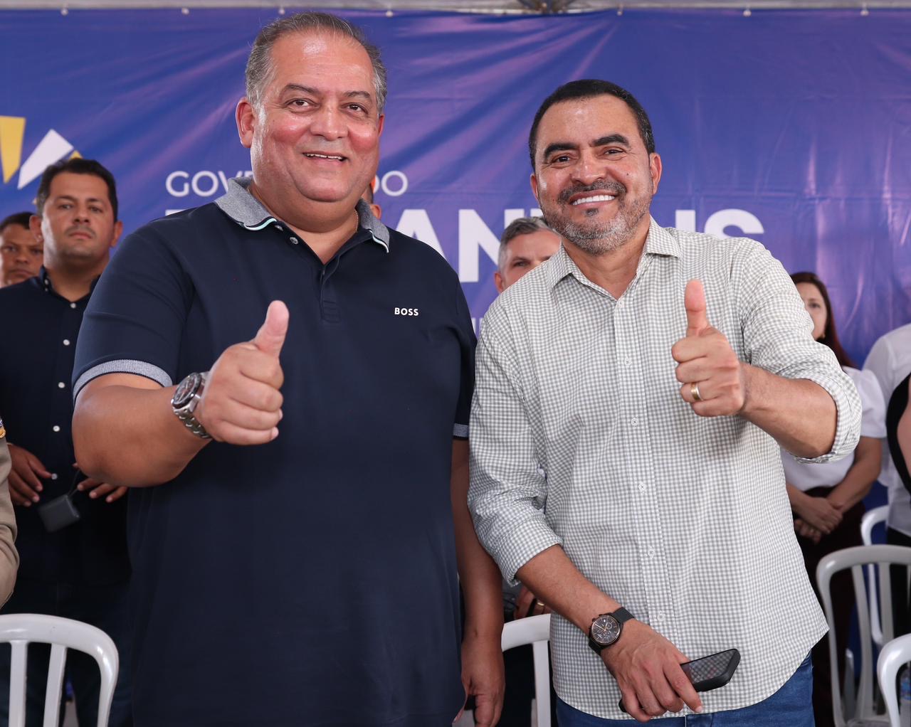 Nova sede da PM e Lago municipal: Eduardo Gomes e Wanderlei entregam obras em Formoso e reforçam agenda de segurança e infraestrutura no interior
