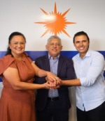 Cleiton Cardoso recebe apoio da vereadora Iolanda Castro na corrida por mais um mandato