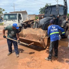 For&ccedil;a-tarefa &eacute; montada ap&oacute;s c&oacute;rrego transbordar e afetar fam&iacute;lias em Gurupi