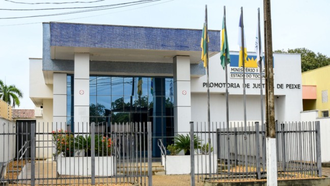 Promotoria de Justiça de Peixe - Foto: Marcelo de Deus MPTO 