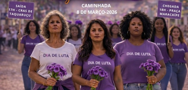 Caminhada pelo Dia Internacional da Mulher mobiliza comunidade em Taquaruçu neste domingo