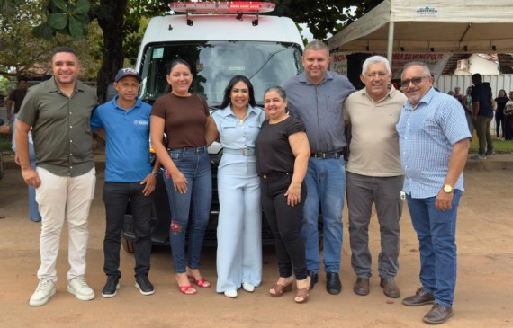 Deputada Janad Valcari entrega ambulância para reforçar a saúde de Silvanópolis