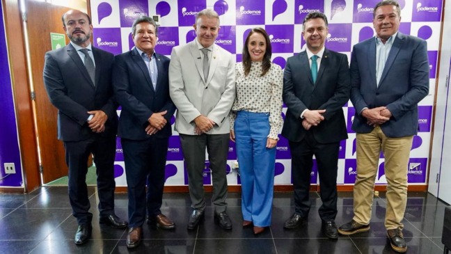 Podemos nacional reforça apoio a Luxemburgo para disputa ao Senado: “Quero mudar o meu Tocantins”
