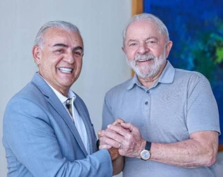 Paulo Mourão e Lula