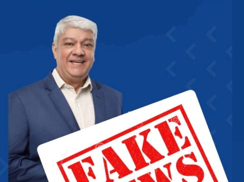 É falso card que circula nas redes sociais apontando Mazim Cayres como pré‑candidato a deputado federal
