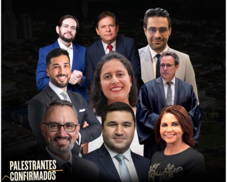 Palestrantes confirmados no IV Congresso Tocantinense de Ciências Criminais