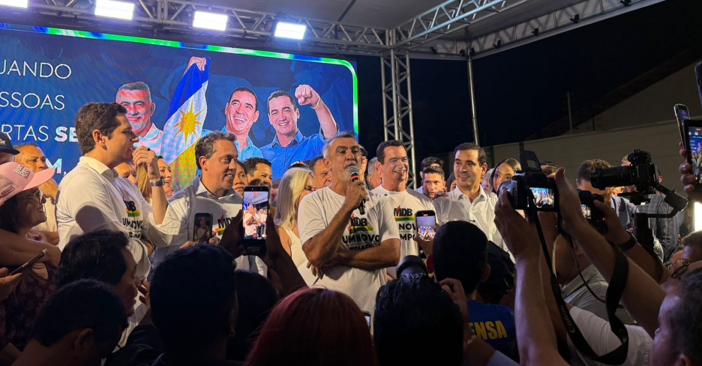 Agora no MDB, Amélio diz que foi “empurrado”, que rejeitou vaga ao Senado por lealdade a Guimarães e faz apelo ao lado de Vicentinho: “peço com humildade que vocês nos coloquem no 2º turno” Agora no MDB, Amélio diz que foi “empurrado”, que rejeitou vaga ao Senado por lealdade a Guimarães e faz apelo ao lado de Vicentinho: “peço com humildade que vocês nos coloquem no 2º turno”