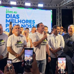 Ao receber Am&eacute;lio e mais tr&ecirc;s de mandato no MDB, Alexandre Guimar&atilde;es vai para cima do grupo Palaciano e acena: &ldquo;aqui cabe Ata&iacute;des, Laurez e toda a hist&oacute;ria do Tocantins&rdquo;