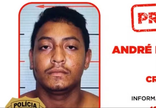 Polícia Civil divulgou cartaz de procurado André Luis Pereira Silva — Foto: Divulgação/PCTO