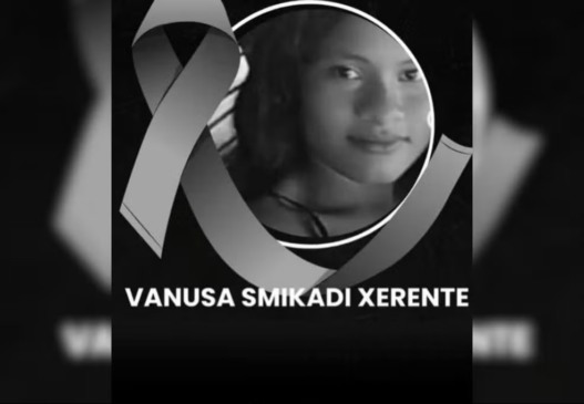 Jovem do povo Xerente morreu no último domingo (9) após quatro dias internada na capital — Foto: Reprodução/Instagram de Mídia Indígena Akwe