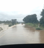 Chuva alaga trecho da TO-201 e for&ccedil;a motoristas a mudar rota no Bico; V&Iacute;DEO