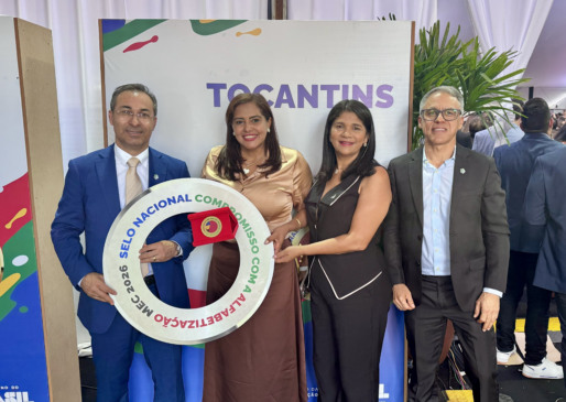 Araguaína é premiada com Selo Ouro de Alfabetização pelo segundo ano consecutivo 