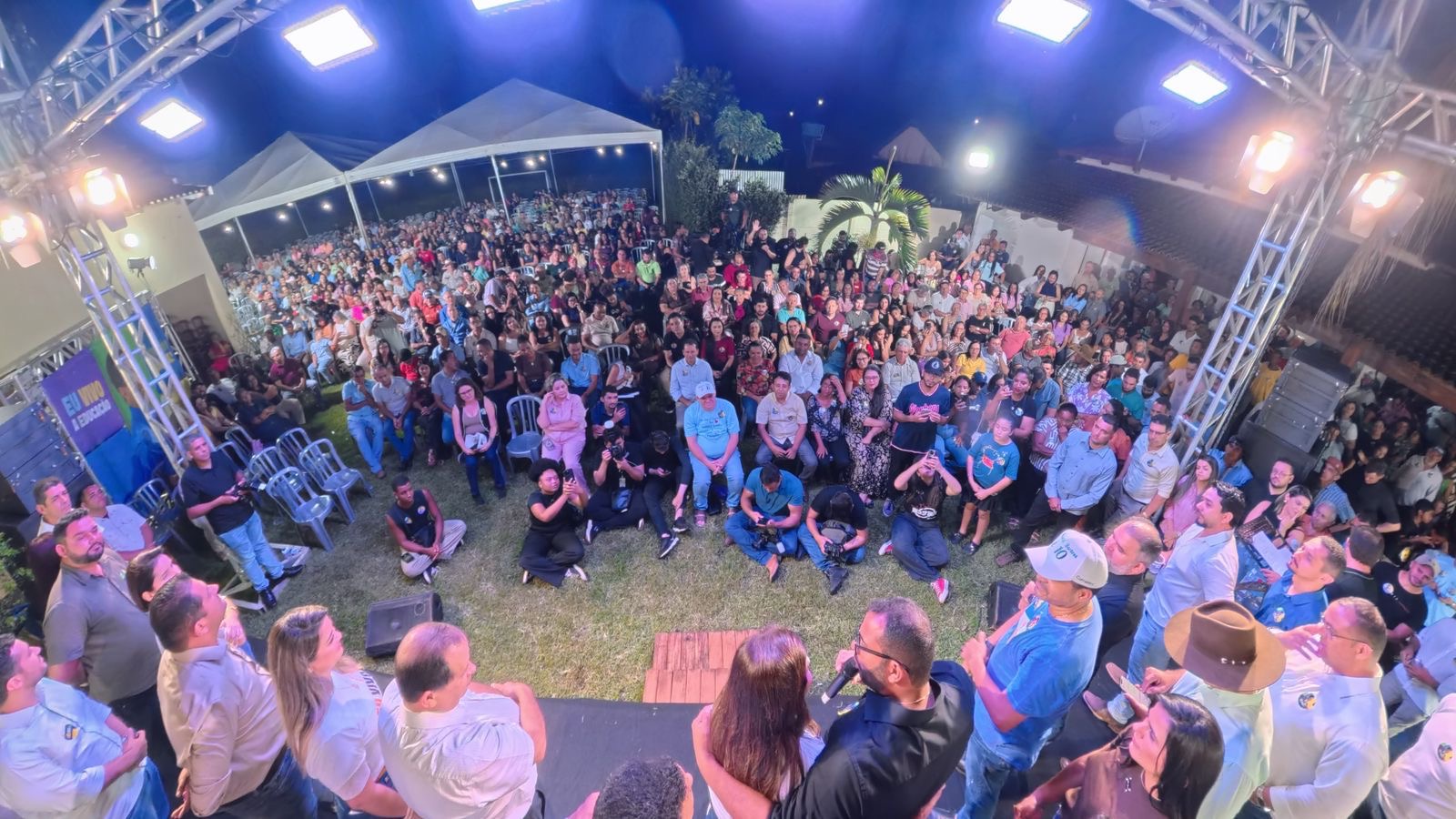 Fábio Vaz inicia caminhada de pré-campanha e diz que vai defender o legado da educação e do governador