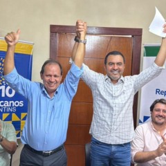 Ao lado de Wanderlei, Eli Borges se filia ao Republicanos e lan&ccedil;a pr&eacute;-candidatura ao Senado