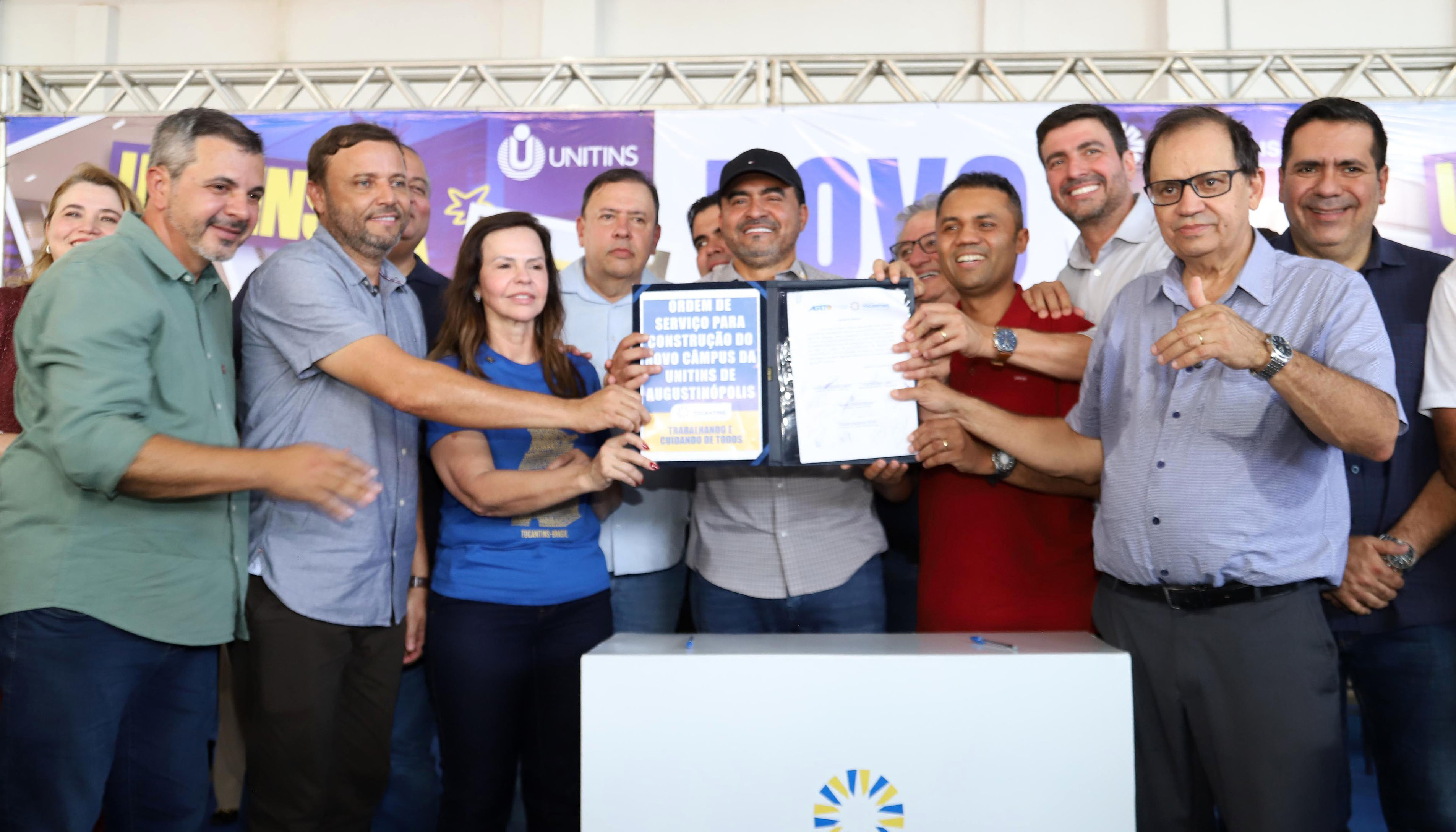 Em Augustinópolis, Wanderlei autoriza construção de câmpus da Unitins com investimento de R$ 25 milhões e garante: “Nossa educação melhorou muito”