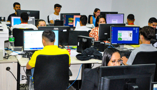 Estado investiu aproximadamente R$ 12 milhões em infraestrutura tecnológica, com a aquisição de três mil computadores, ampliando a capacidade operacional da gestão pública - Foto: João Di Petro/Governo do Tocantins