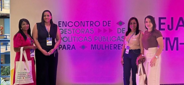 Comitiva do Tocantins, composta pela equipe técnica da SecMulher e representantes do Conselho Estadual dos Direitos da Mulher (Cedim) - Foto: Divulgação SecMulher/Governo do Tocantins