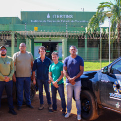 As equipes t&eacute;cnicas do Itertins v&atilde;o atuar na 2&ordf; etapa do loteamento Morro Grande, em Barra do Ouro, at&eacute; o dia 19 de abril - Foto: Uendel Souza/Governo do Tocantins.