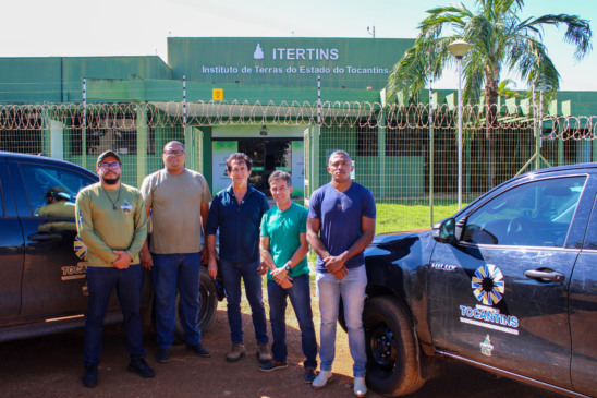 As equipes técnicas do Itertins vão atuar na 2ª etapa do loteamento Morro Grande, em Barra do Ouro, até o dia 19 de abril - Foto: Uendel Souza/Governo do Tocantins.