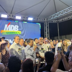 Evento teve pedido de perd&atilde;o p&uacute;blico de Vicentinho a Damaso que anuncia alian&ccedil;a com o grupo e pavimenta poss&iacute;vel filia&ccedil;&atilde;o ao PSDB&nbsp;