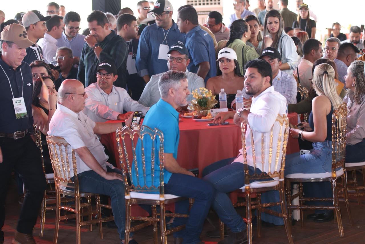 Defensor do Agro, Eduardo Gomes destaca força do setor no Tocantins na abertura do Farm Day e lançamento da Agrotins 2026