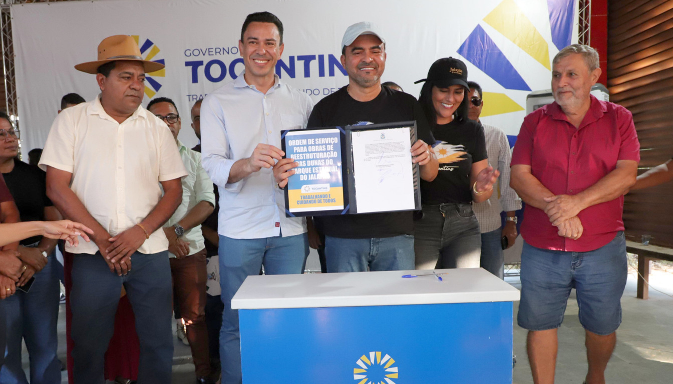 Wanderlei autoriza obras nas Dunas do Jalapão e impulsiona turismo sustentável com investimento de R$ 1,4 milhão
