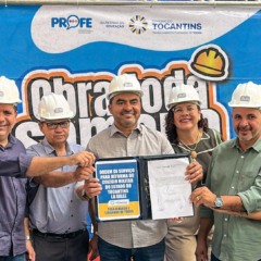 Bico do Papagaio: Ao lado do governador, Marcus Marcelo reconhece desenvolvimento na educa&ccedil;&atilde;o e infraestrutura