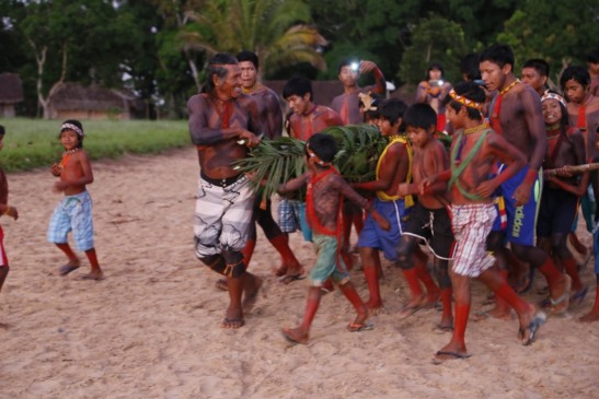 Moradores da Terra Indígena Krahô, entre Itacajá e Goiatins se destacam pelos cantos e alegria - Foto: Emerson Silva/Arquivo Governo do Tocantins