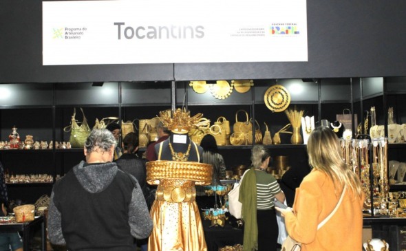  O 22º Salão do Artesanato Raízes Brasileiras acontece entre os dias 13 e 17 de maio de 2026, em São Paulo - Foto: Paulo Gualberto/Governo do Tocantins
