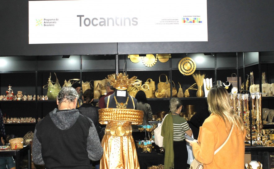 O 22º Salão do Artesanato Raízes Brasileiras acontece entre os dias 13 e 17 de maio de 2026, em São Paulo - Foto: Paulo Gualberto/Governo do Tocantins
O 22º Salão do Artesanato Raízes Brasileiras acontece entre os dias 13 e 17 de maio de 2026, em São Paulo - Foto: Paulo Gualberto/Governo do Tocantins