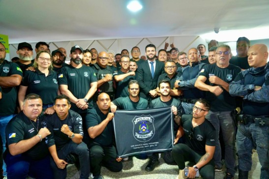 Policiais Penais do TO agradecem ao deputado Léo Barbosa pelo trabalho em prol da categoria