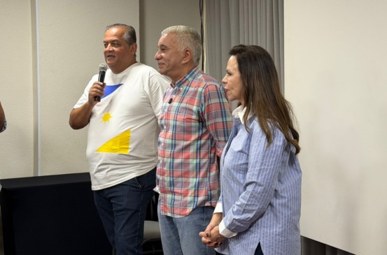 Eduardo Gomes recebe apoio de Amastha, defende trajetória de Dorinha e critica: “aqui não há espaço pra se preocupar em responder ofensa gratuita ou pressão psicológica”