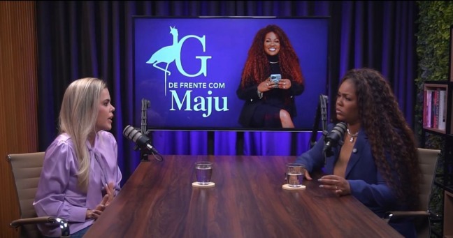 Luana Nunes no De Frente com Maju