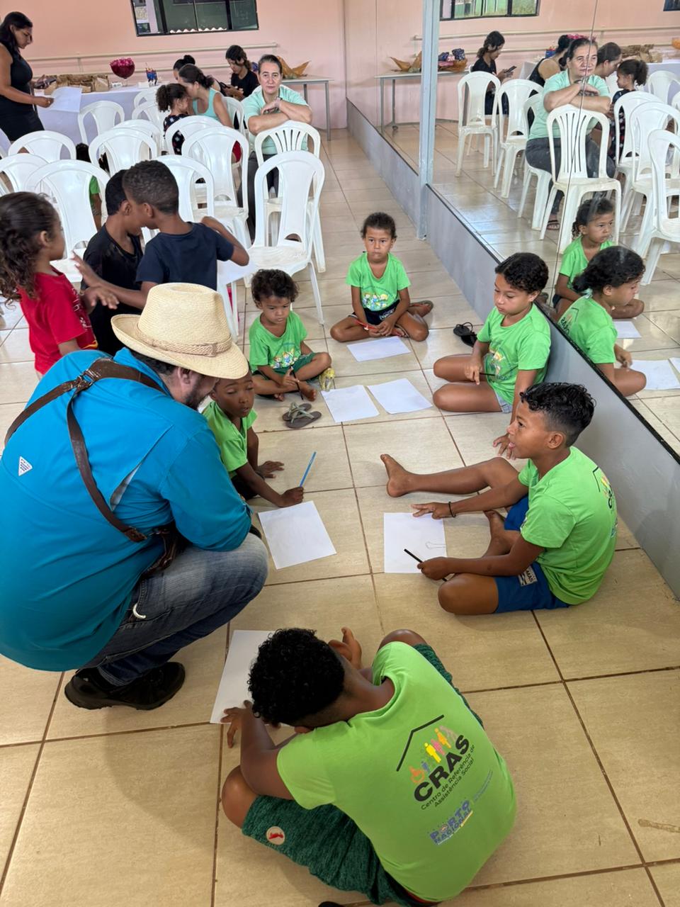 Mitologia Brasileira nas Escolas leva cultura e ancestralidade a crianças em acolhimento em Luzimangues Mitologia Brasileira nas Escolas leva cultura e ancestralidade a crianças em acolhimento em Luzimangues