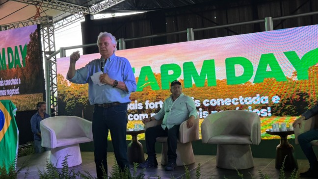 A produtores em Gurupi, Caiado vai pra cima de Lula, diz que é preciso ter “estatura moral” para governar e promete “colocar asa no Brasil”