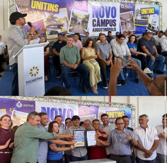 Em Augustinópolis, evento da Unitins mantém tom institucional em meio à presença de vários políticos pré-candidatos