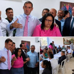 Vicentinho Jr recebe caravanas de vereadores em almo&ccedil;os no seu apartamento: &ldquo;Aqui cabe todo mundo&rdquo;