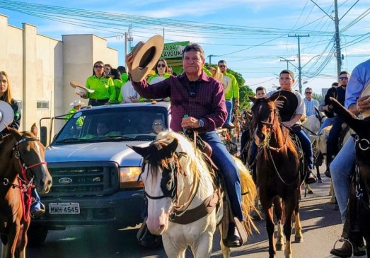 Com pré campanha a todo vapor, Osires Damaso participa de cavalgada e fortalece base política em Paraíso