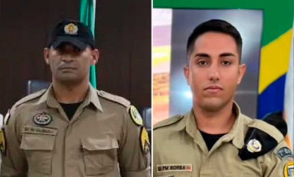 Sargento Valdimar Rufino e o soldado Delcio Lima - Foto: Divulgação