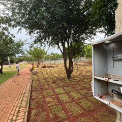Furto em s&eacute;rie: ilumina&ccedil;&atilde;o de pra&ccedil;a em Palmas &eacute; alvo pela quarta vez em 60 dias