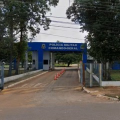 Sede do Comando Geral da Pol&iacute;cia Militar do Tocantins &mdash; Foto: Reprodu&ccedil;&atilde;o/Google Street View
