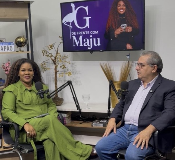 Jair Farias no De Frente com Maju