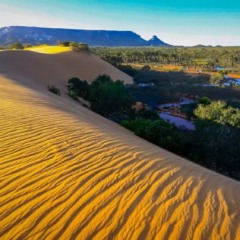 Atrativo das Dunas do Jalap&atilde;o &eacute; um dos mais procurados por turistas &mdash; Foto: Marcio Vieira/Governo do Tocantins