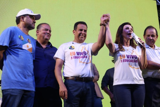 Fábio Vaz inicia caminhada de pré-campanha e diz que vai defender o legado da educação e do governador