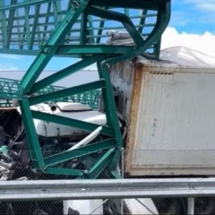 Segundo a PRF a causa prov&aacute;vel do acidente foi o adormecimento do motorista ao volante. &mdash; Foto: Foto: Reprodu&ccedil;&atilde;o/Tv Anhanguera