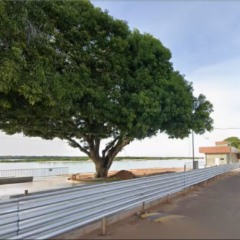 O acidente foi pr&oacute;ximo &agrave; cidade de S&atilde;o Felix do Araguaia no Mato Grosso &mdash; Foto: Reprodu&ccedil;&atilde;o/Google Streets
