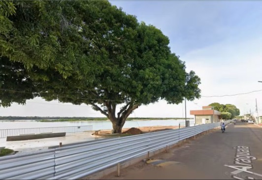 O acidente foi próximo à cidade de São Felix do Araguaia no Mato Grosso — Foto: Reprodução/Google Streets